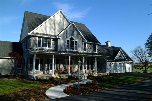 Exterior view of a private residence project handled by our Residence Design-Build Team