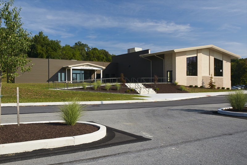 St. John XXIII Religious Education Center | Phase 1 | overall exterior of building.